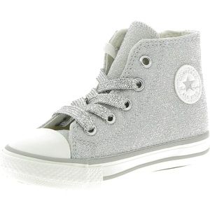 Excellent Condition Silver Glitter Converse! Infant Size 6
